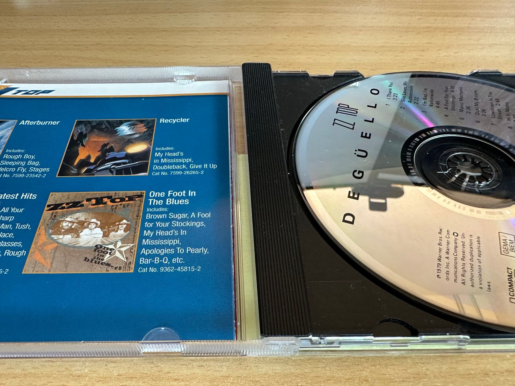CD: ZZ Top – Degüello – Usato da Rikon im Tösstal venduto da Alpenmutz 2