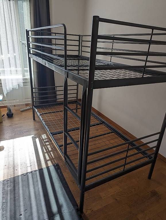 Ikea Betten: Ikea Metal bunk bed + 2 mattresses, already disassembled – Gebraucht aus Zürich von Alisander 1