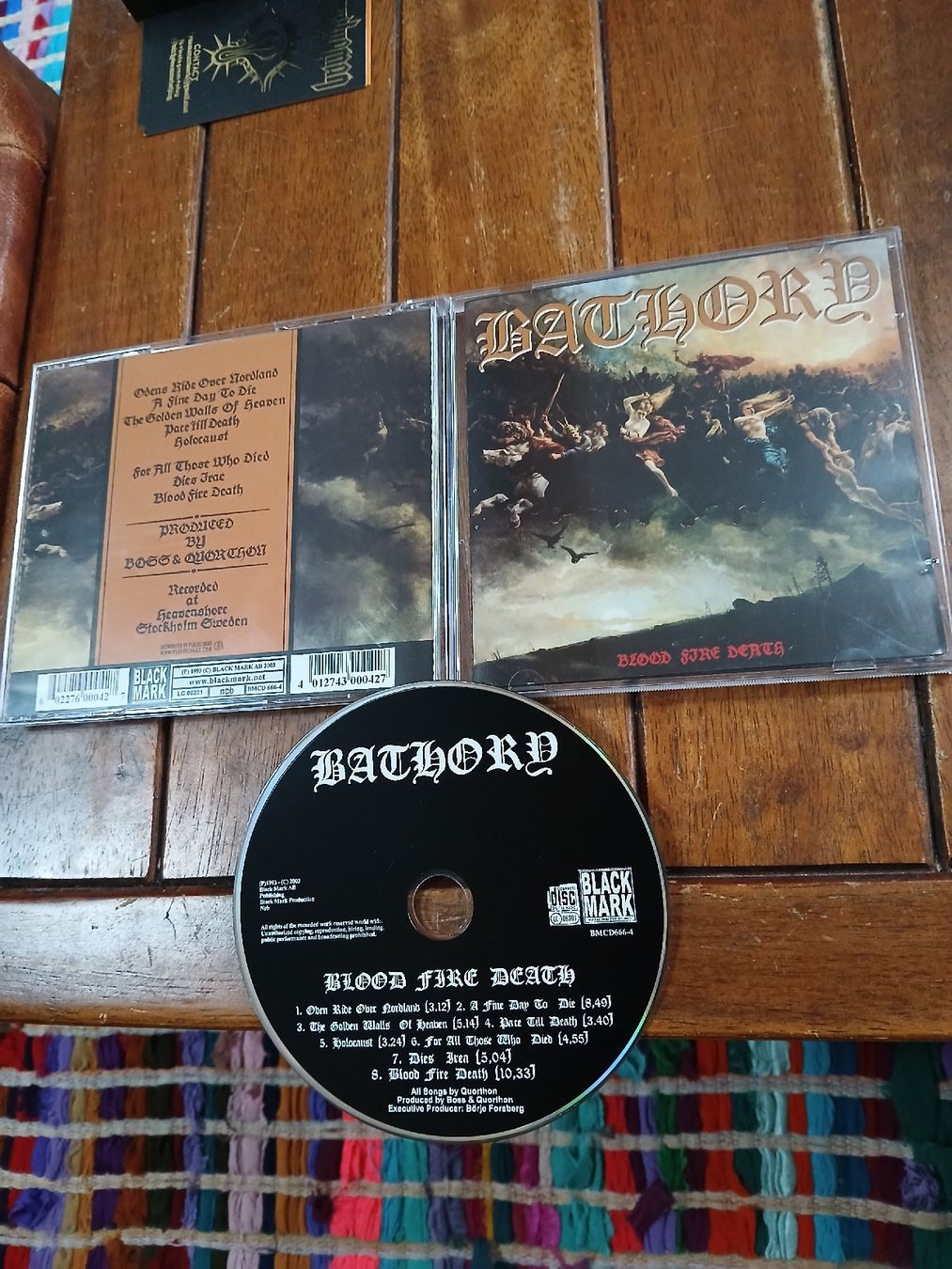 CD: bathory- blood... – Usato da St-Cergue venduto da VeganWarrior