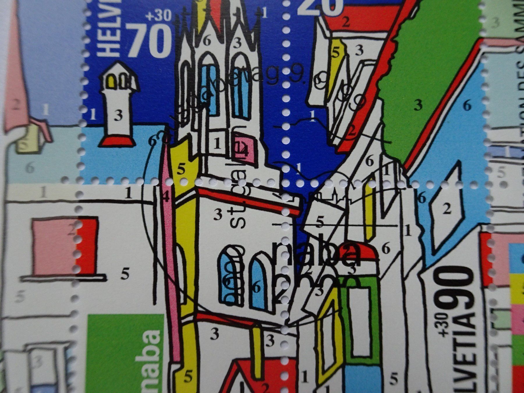 Tous les timbres: 1999 – Neuf (Voir description) à Aadorf par Chnorli-Furz 1