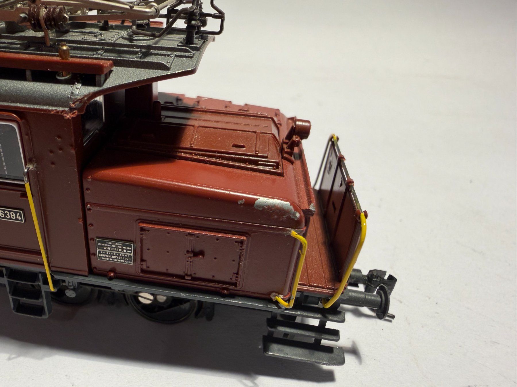 Roco Modellini di ferrovie: ROCO E-Lok Ee3/3 braun, 43529, DC Analog – Usato da Buchrain venduto da Modellbahn11 8