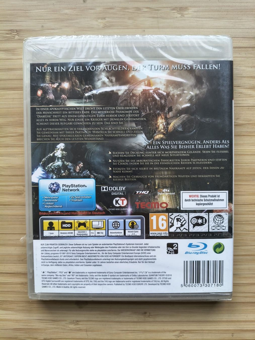 Giochi: Quantum Theory Sealed (PS 3) – Nuovo e nell'imballaggio originale da Riedholz venduto da ste_96cd 1