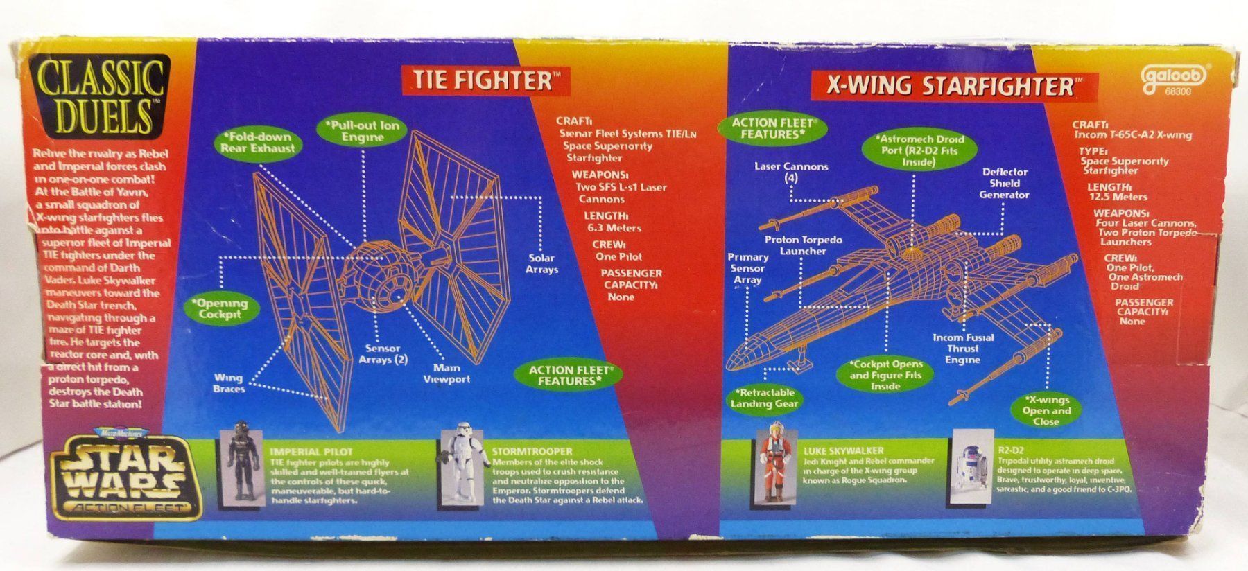 Star Wars Statuette: STAR WARS ACTION FLEET MICRO MACHINES TIE-FIGHTER VS. X-WING – Nuovo e nell'imballaggio originale da Lugano venduto da YouWantUS 4