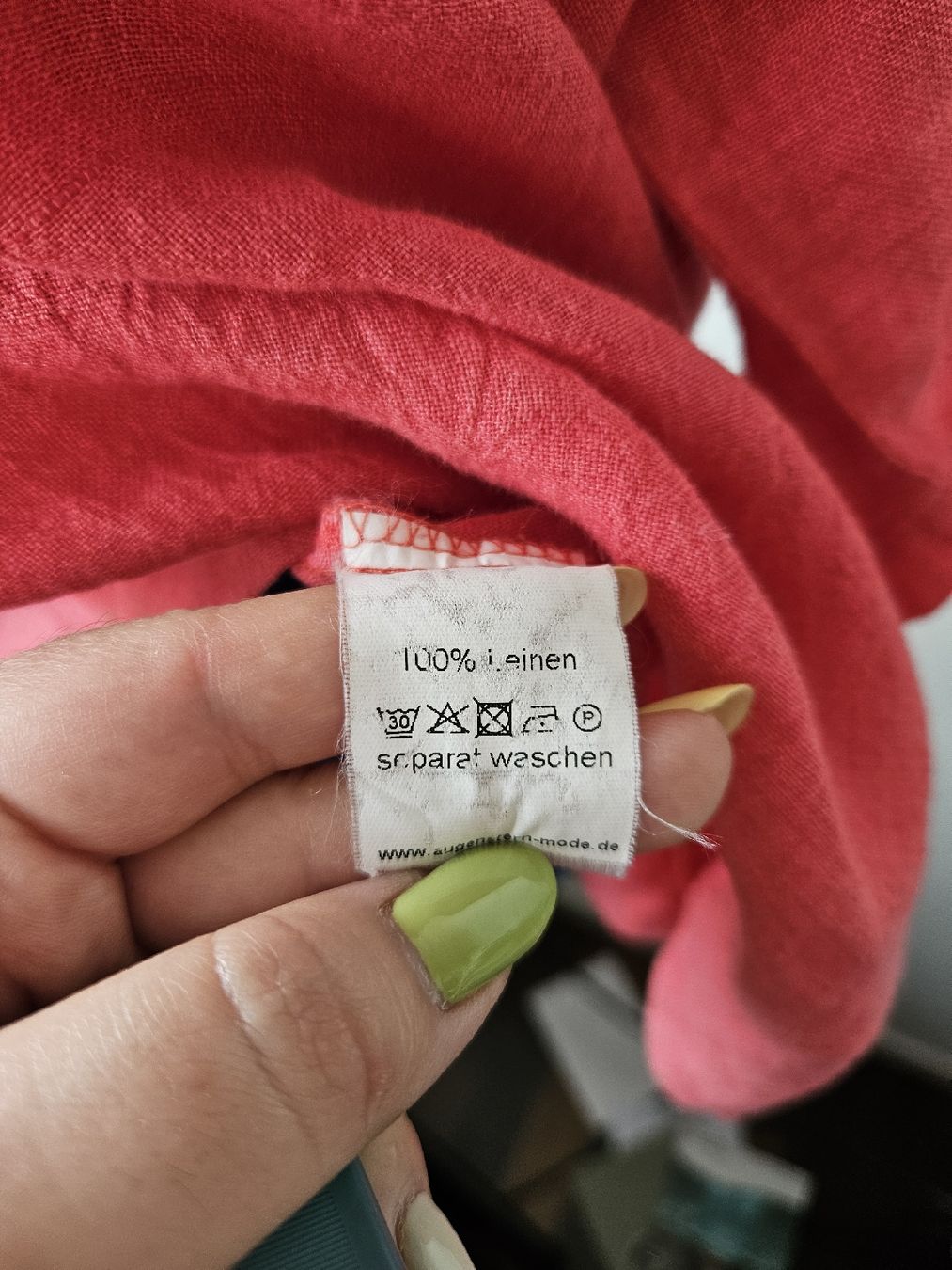 Camicette: Linen blouse – Nuovo (secondo la descrizione) da Affoltern am Albis venduto da Katarinushka 3