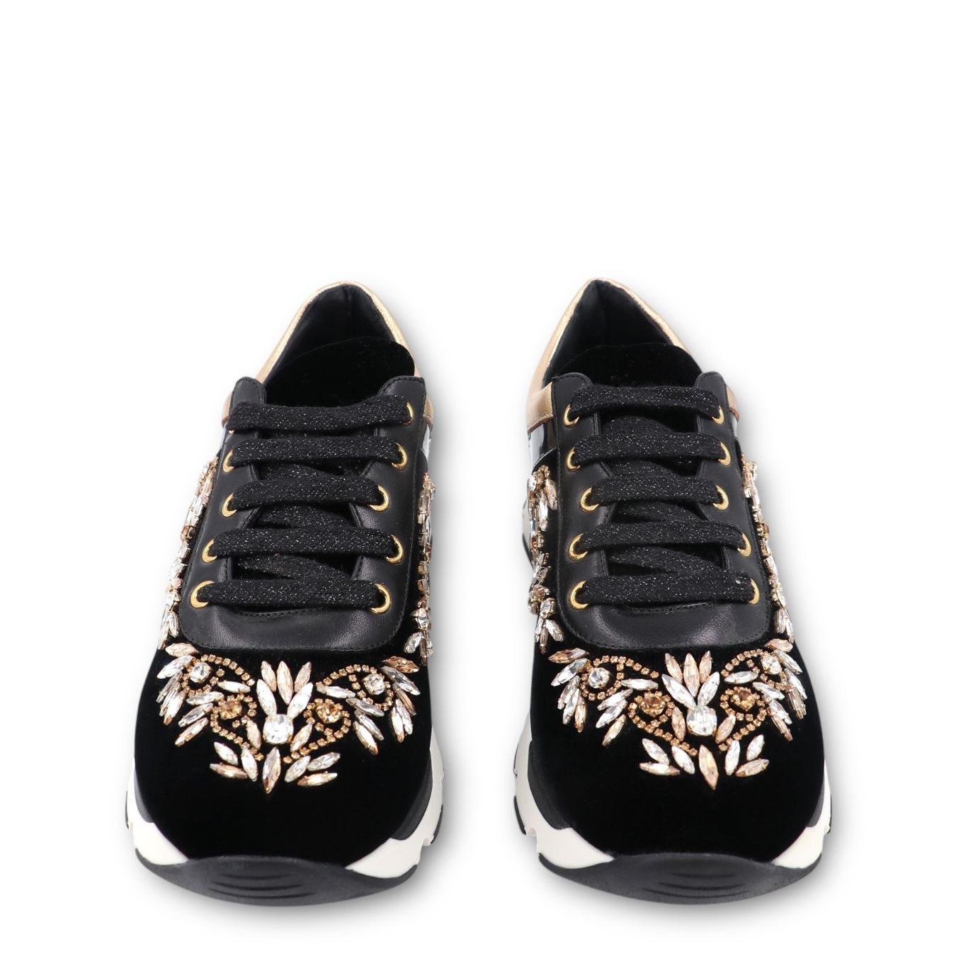 René Caovilla Scarpe da donna: René Caovilla Sneaker Samt schwarz Gr. 37 – Usato da Binningen venduto da Designerlabels 3