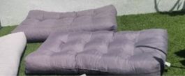 ×2  Outdoor Sitzkissen für Balkon/Terrasse -/Grau( 2stk)