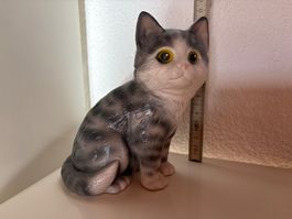 Katze aus Kunststoff-Guss