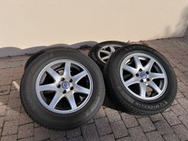 Jantes alu Volvo + pneus hiver quasi neuf Michelin 215/65R16
