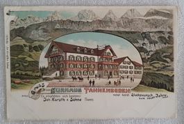 Gruss vom Kurhaus Tannenboden 1905