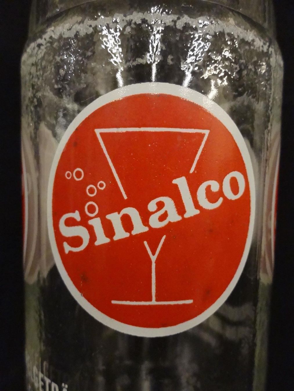 Sinalco Gläser, Krüge & Flaschen: alte Flasche SINALCO 1970 ungeeicht – Gebraucht aus Kerzers von Flaschenposten 5