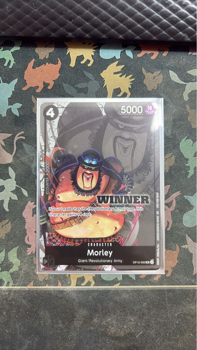 Bandai Carte collezionabili: One Piece Card - Morley Winner OP12-093  – Nuovo (secondo la descrizione) da zuchwil venduto da Niki_HDx