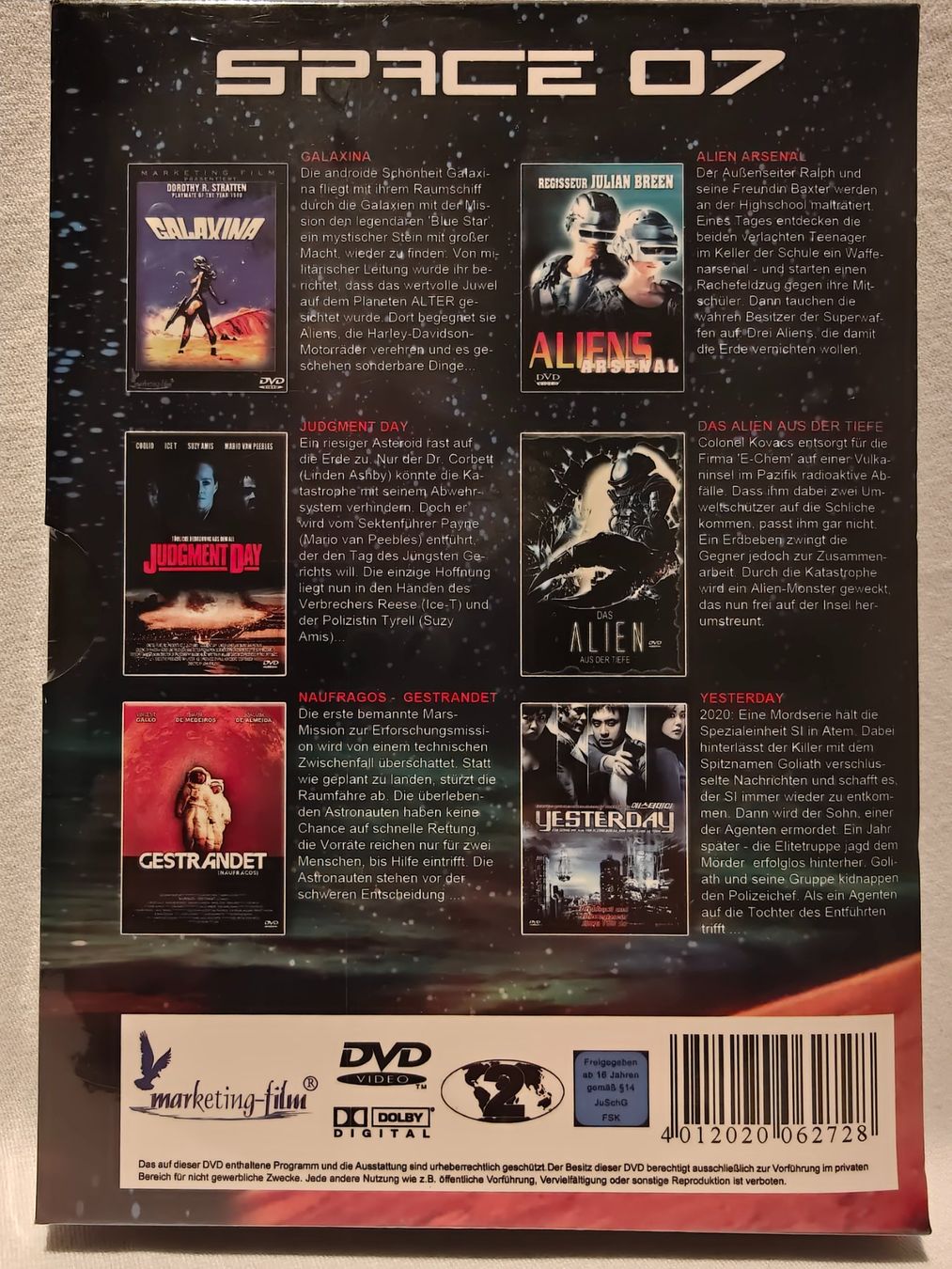 Tutti i DVDs: DVD Box Space 07 Science Fiction Edition – Nuovo e nell'imballaggio originale da Gutenswil venduto da Vulcano21 1