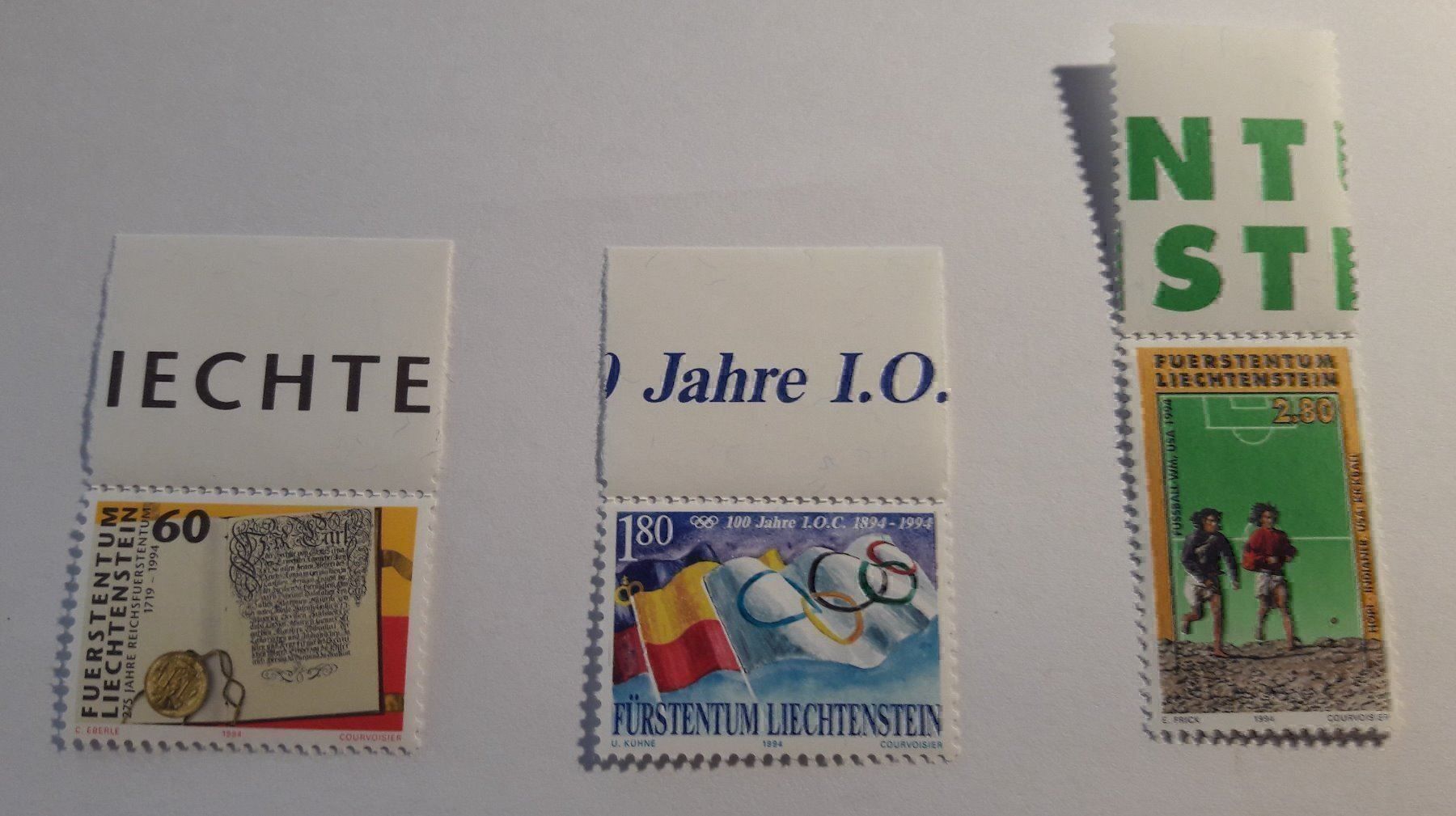 Tutti i francobolli: 1994  Jahrestage und Ereignisse  ** – Nuovo (secondo la descrizione) da Alten venduto da Regenwasser