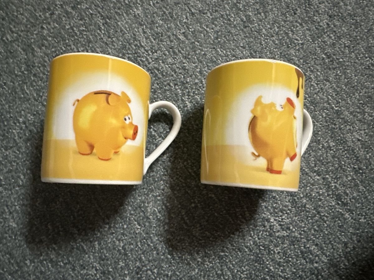 Migros Set di piatti: 4 Tassen/ 3 Schalen Migros – Usato da Baltschieder venduto da YmroBe 1