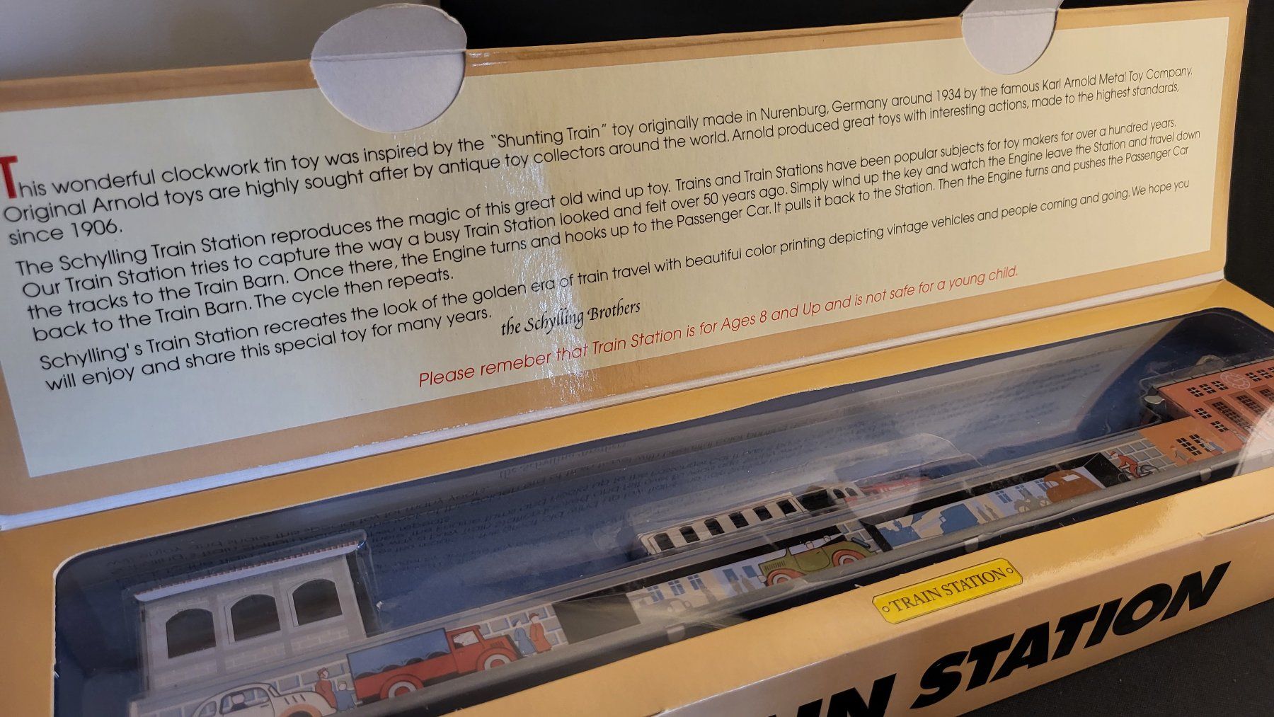 Spielzeuge: Train Station SCHYLLING – Neu und originalverpackt aus Basel von spinne02 7
