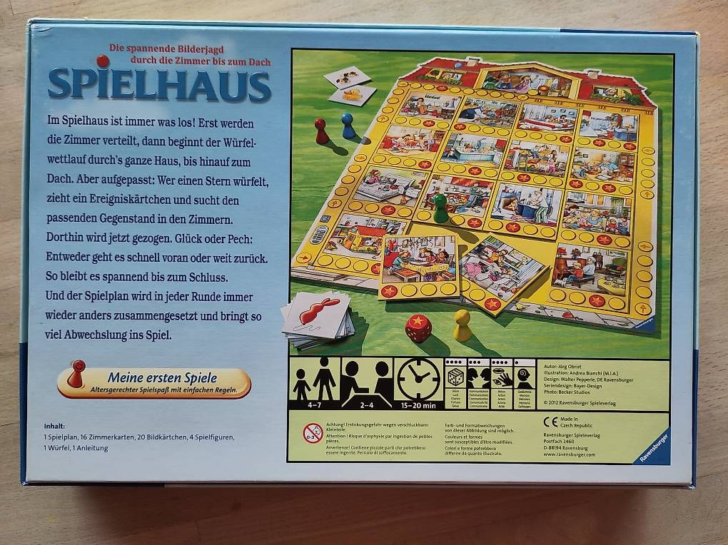 Giochi: Kinderspiel Spielhaus, 4-7 Jahre – Usato da Igis venduto da Ricema 1
