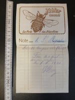 Note ancienne Tobler Chocolat 1920 - Collection Rare