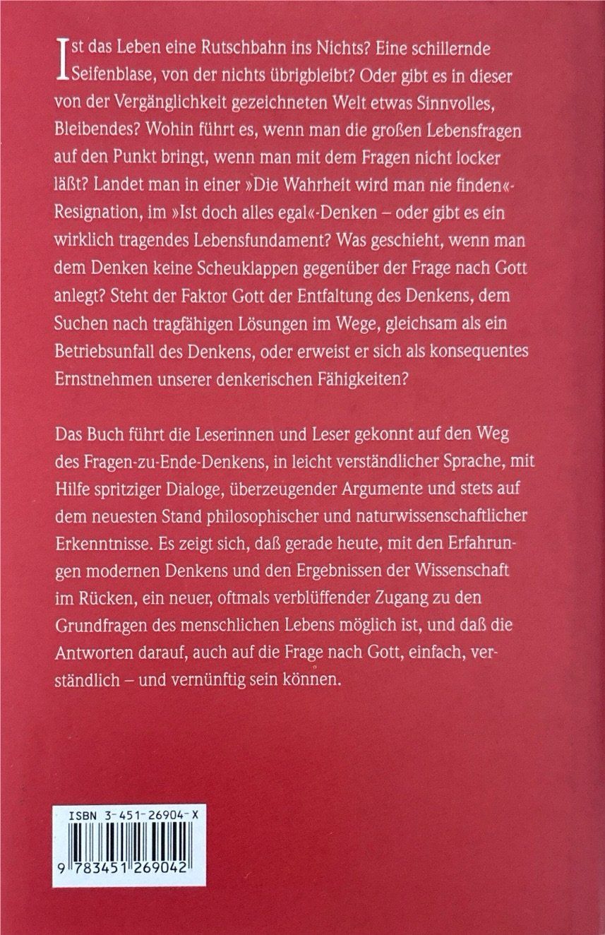 Libri: Der Faktor Gott – Nuovo (secondo la descrizione) da Sarnen venduto da Livres 1