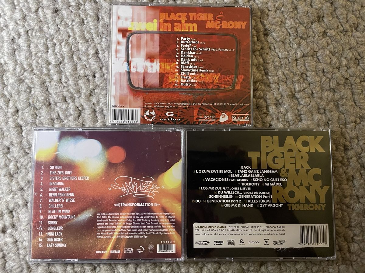 CD: Black Tiger & MC Rony + 2x Black Tiger  – Nuovo (secondo la descrizione) da Reinach AG venduto da trigger7811 1