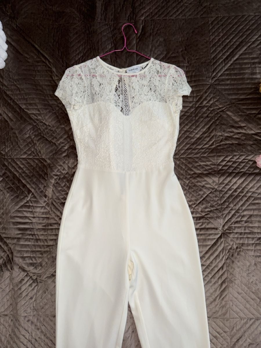 Tute: Tuta intera Bebe bianca con inserti in pizzo elegante – Usato da Kriens venduto da viv_dm87 1