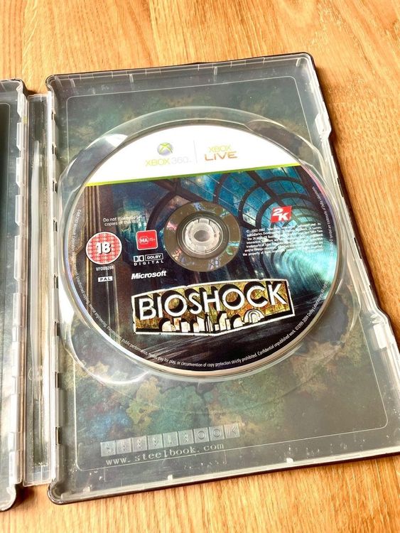 Bioshock Steelbook Edition Xbox 360 4