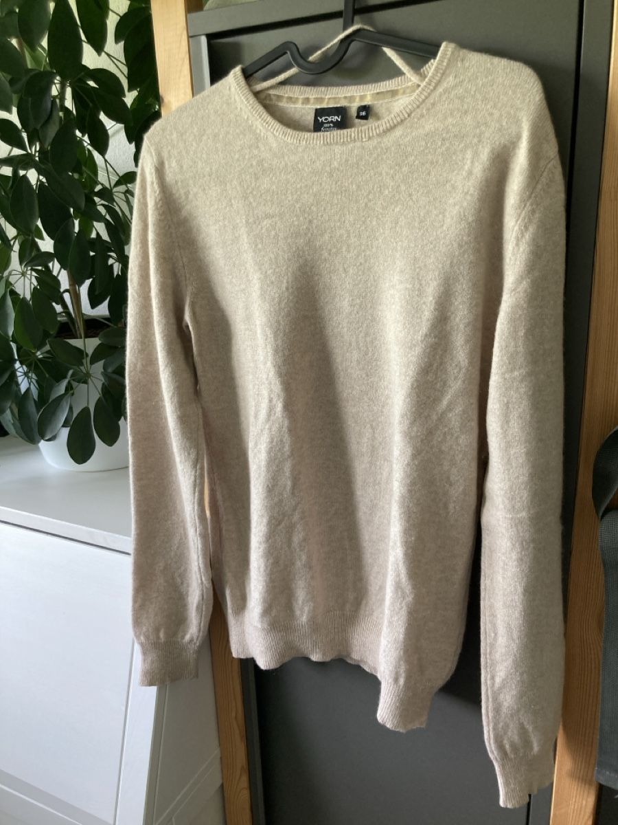Maglioni & Felpe: YORN Cashmere Pullover, Gr. 36, Beige – Usato da Römerswil LU venduto da nadj27