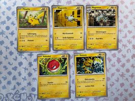 Div Pokemon Karten- 151 DE