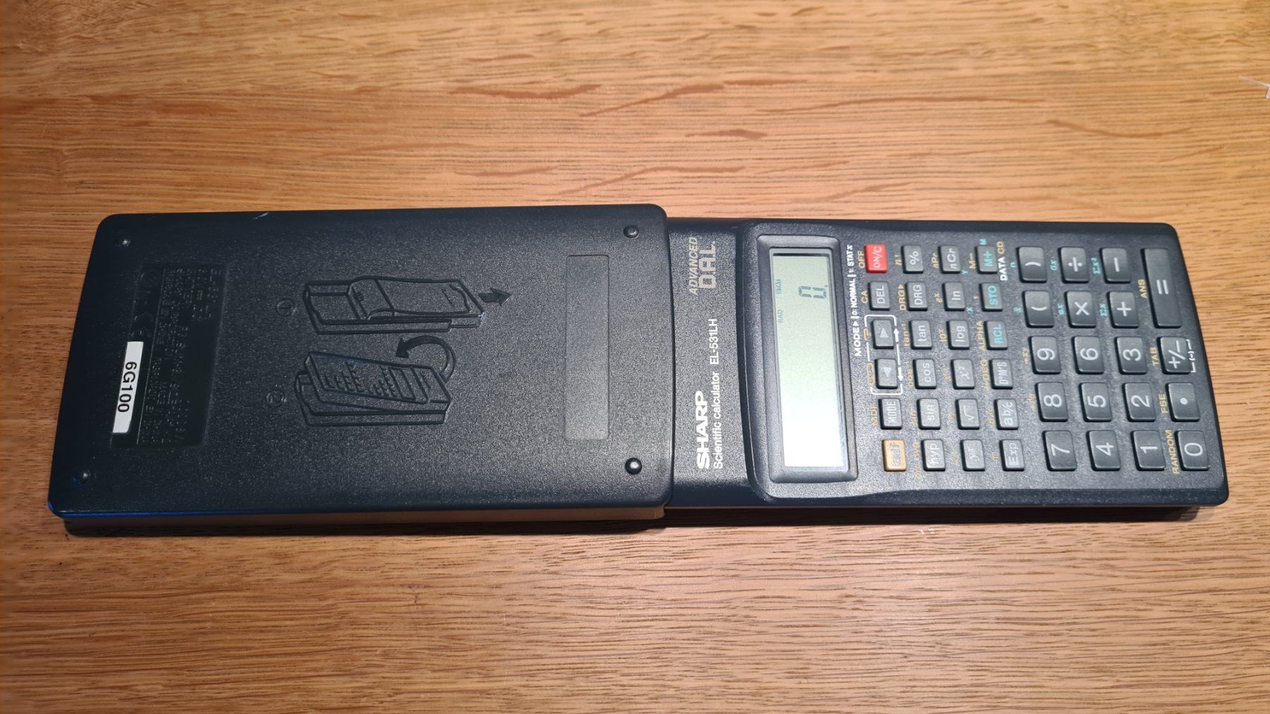 Sharp Calcolatrici tascabili: Sharp EL-531LH Scientific Calculator/ Taschenrechner – Usato da Winterthur venduto da stufaphi 1