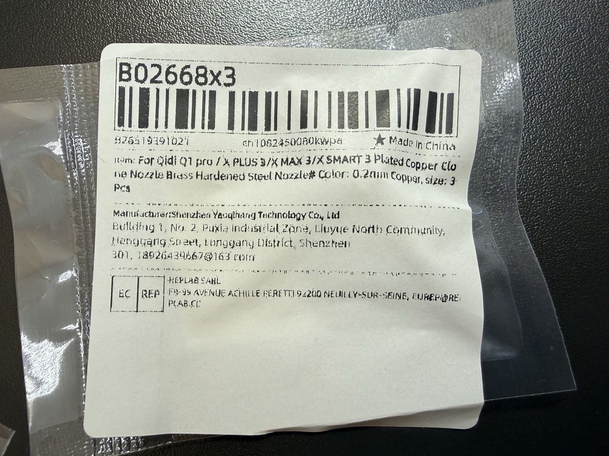 Creality Stampanti 3D: Nozzle Set 3D Drucker – Usato da Winterthur venduto da derBieter 2