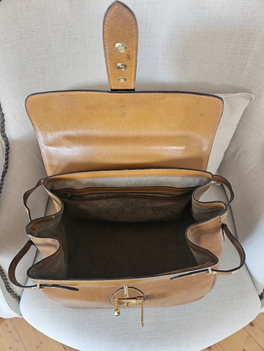 Lancel Taschen für Damen: LANCEL Tasche aus Leder Farbe cognac – Gebraucht aus Enggistein von markaris 5