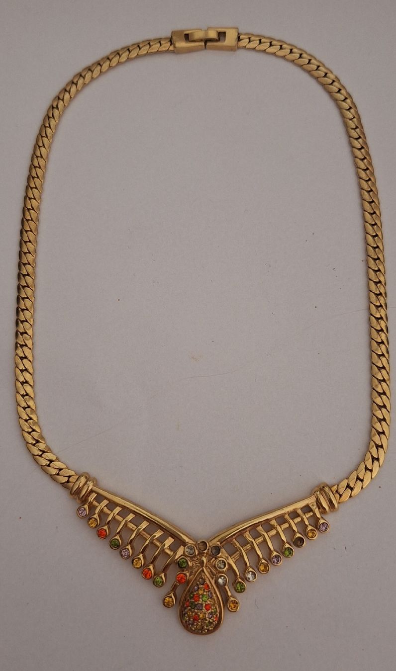 Catenine: wunderschönes Vintage Collier Vergoldet  – Usato da Kerzers venduto da ExpressoTerreno