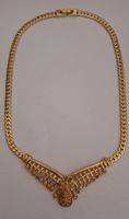 wunderschönes Vintage Collier Vergoldet 