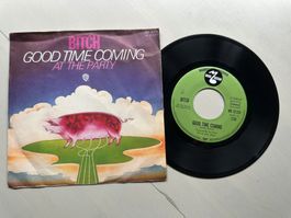 BITCH rare Good time coming Single Rock Glam 70's Top Kult