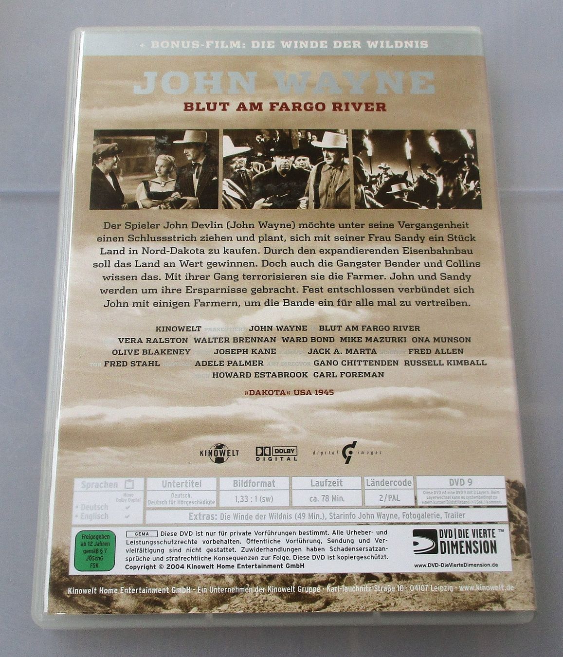 Tutti i DVDs: BLUT AM FARGO RIVER - John Wayne – Usato da Wattwil venduto da Muriel10 1