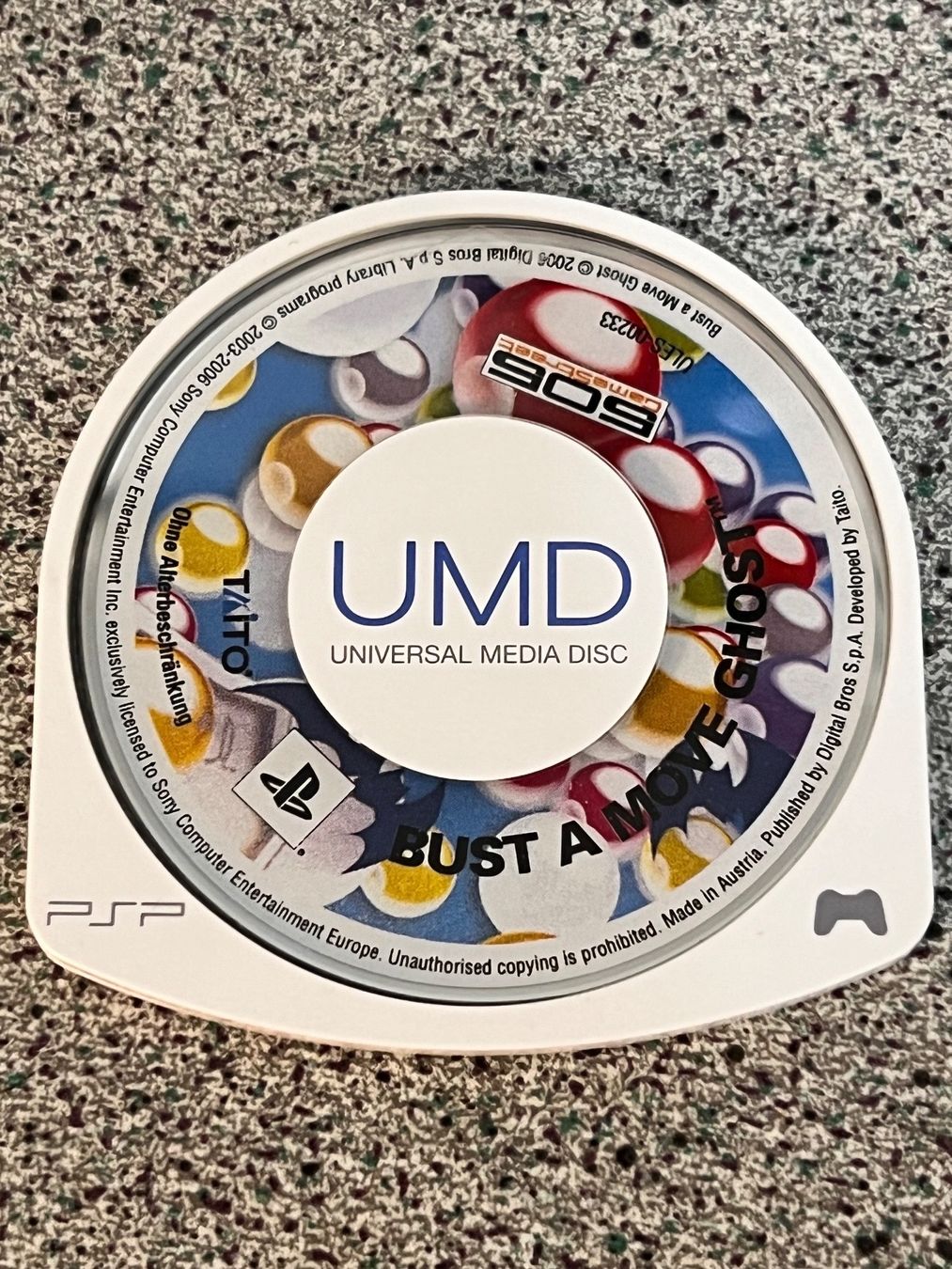 Spiele: BUST A MOVE -GHOST  für PSP – Gebraucht aus St.Gallen von sjosjo