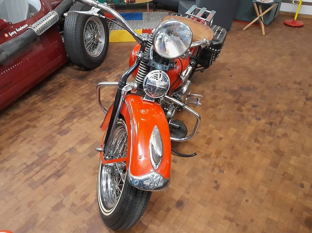 Harley-Davidson Chopper: Oldtimer Harley WL750 1947 – Usato da Oberrüti venduto da Shira69 2
