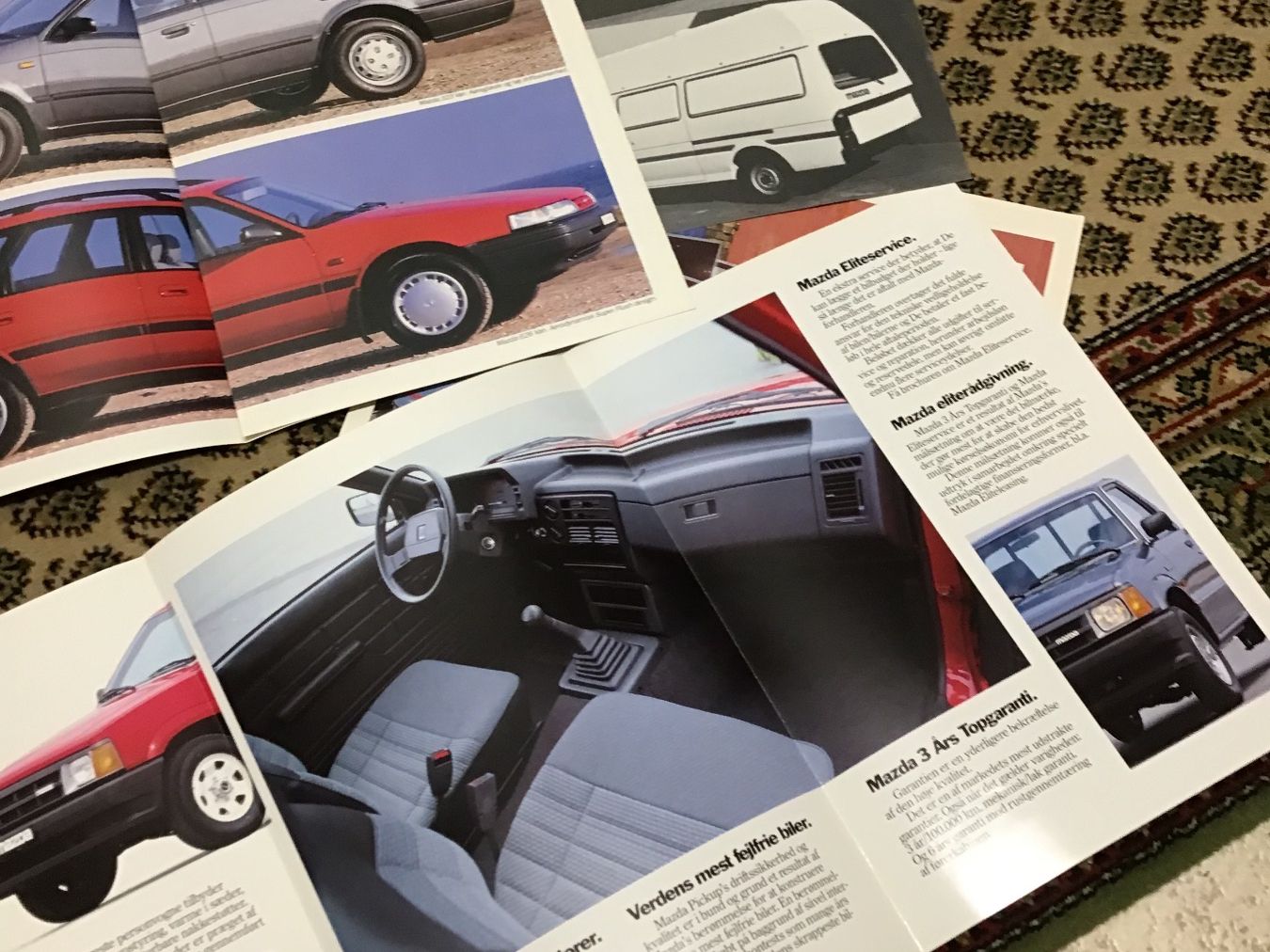 Mazda Documenti: Mazda Prospekt der 80ziger – Usato da Horw venduto da adler65 6