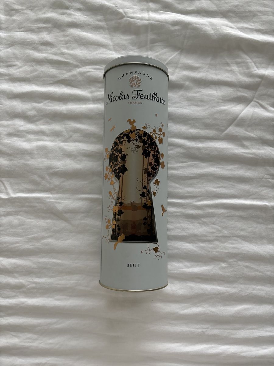 Tutte le decorazioni: Dekorative Champagnerbox, Blech, Nicolas Feuillatte – Nuovo (secondo la descrizione) da Basel venduto da anna123456789