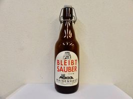 Flasche BOXER BIER 1989 BAR MOKKA THUN 1994 BLEIBT SAUBER
