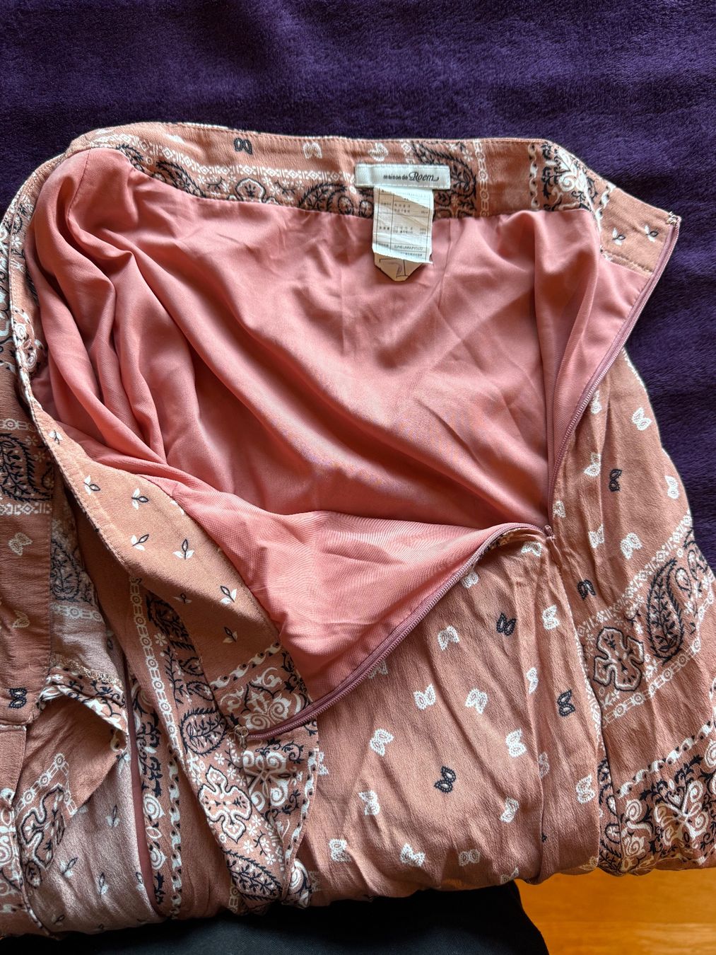 Röcke: Rock Sommer Paisley Muster – Gebraucht aus Aesch (Neftenbach) von Maece_ 3