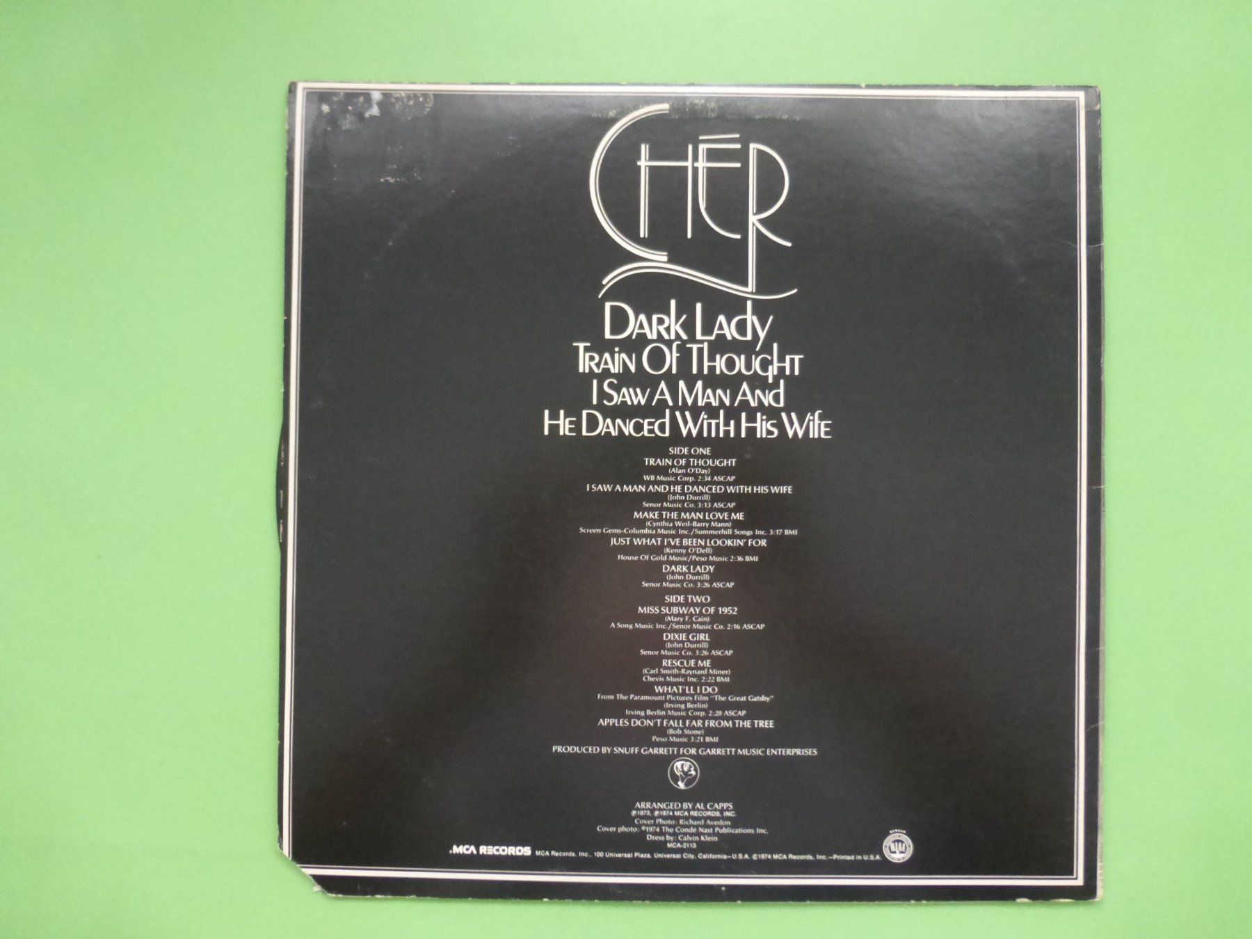 Dischi in vinile: Chér – Dark Lady – Usato da Zürich venduto da Swiss57 1