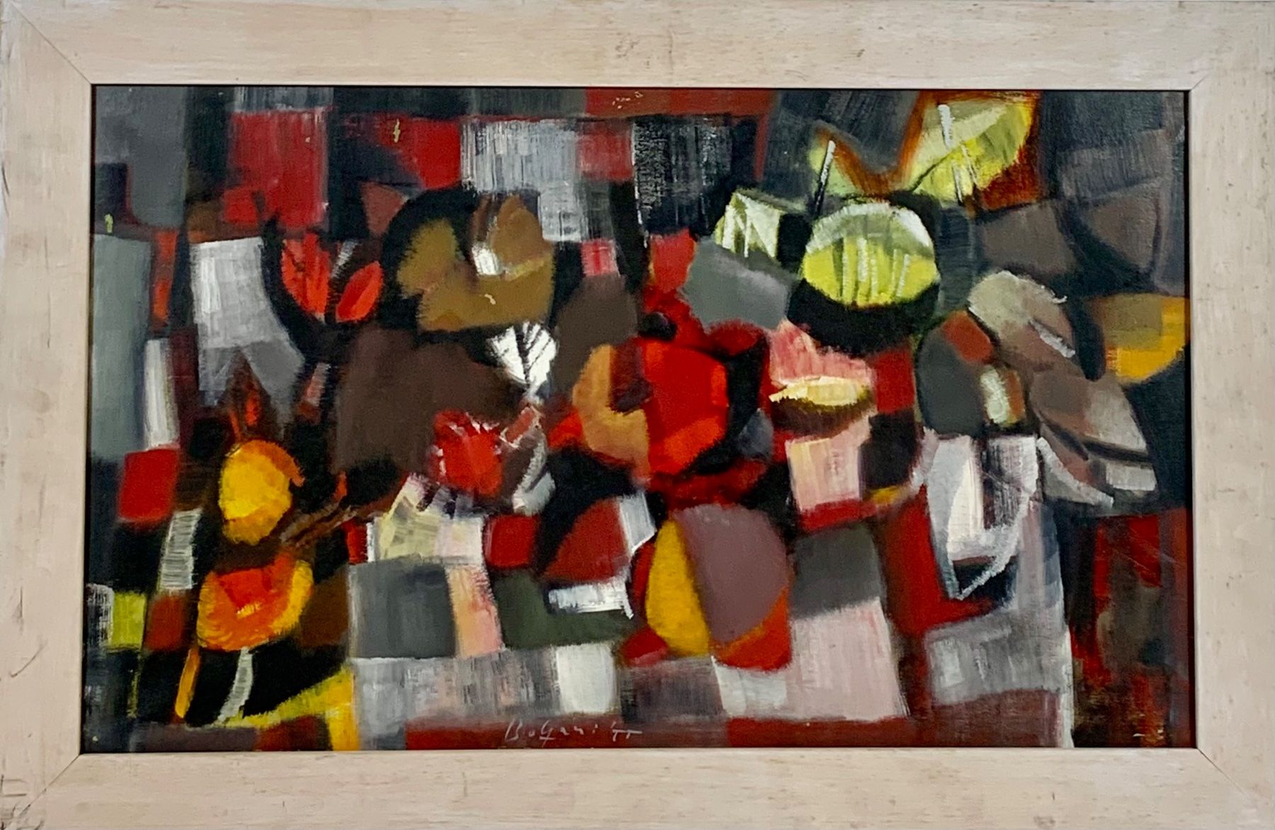 Gemälde: Giuseppe Bolzani (1921-2002) Gemälde – Gebraucht aus Root von
