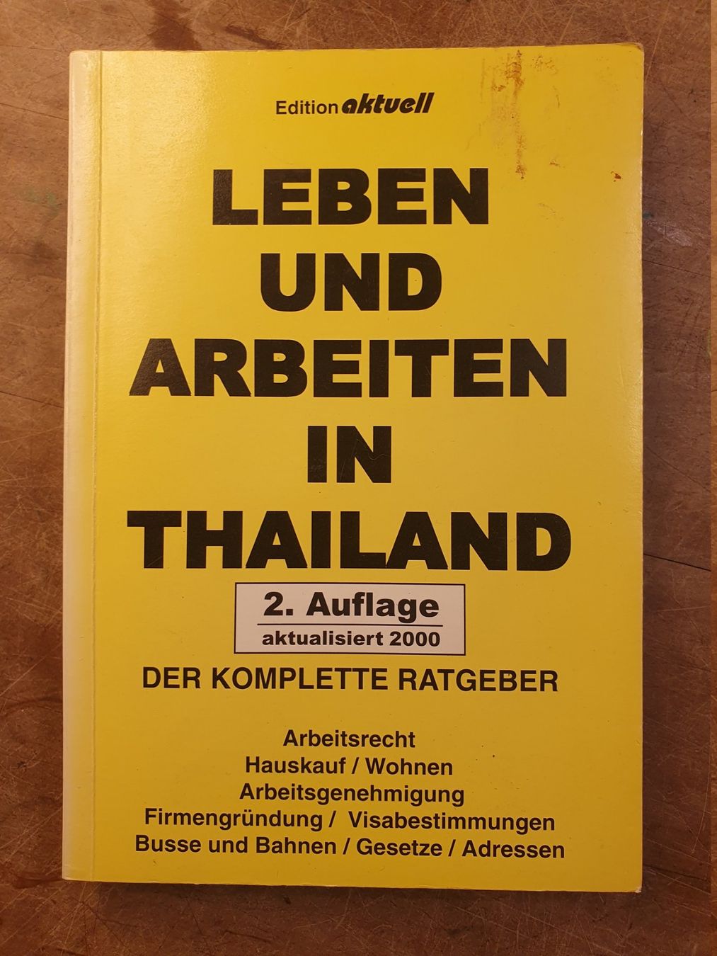 Libri: Leben und Arbeiten in Thailand – Usato da Zürich venduto da loosebone