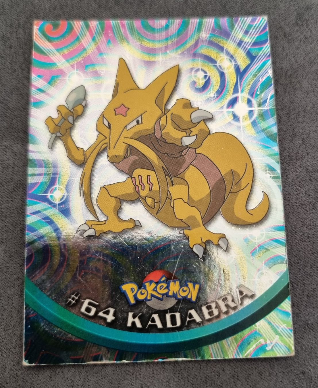 Pokémon Sammelbilder & Trading cards: Pokémon Topps Holo blau #64 Kadabra – Gebraucht aus Roggwil BE von S_Cards 3