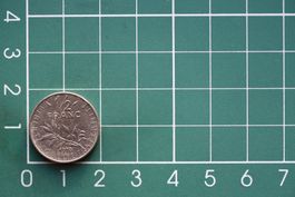 währung francaise 1/2 franc 1978
