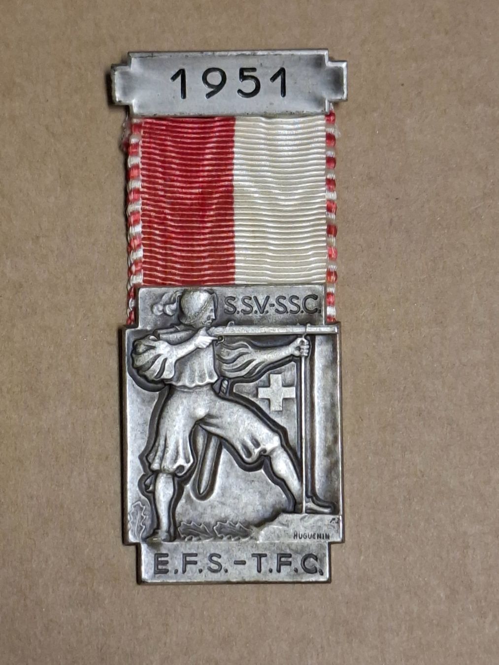 Medaglie: SSV - 1951 (D274) – Usato da Schwanden GL venduto da Suvorov 2