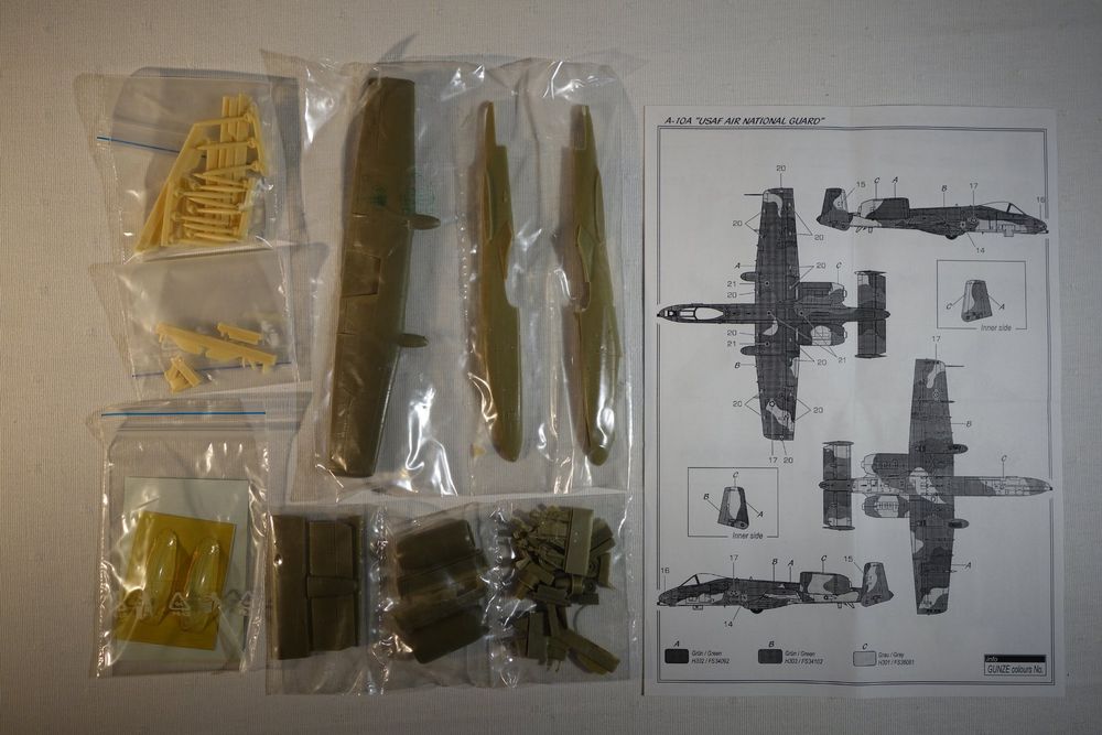 Artmaster 95033 A-10A Thunderbolt II USAF Resin Kit 1:87 (Neu (gemäss ...