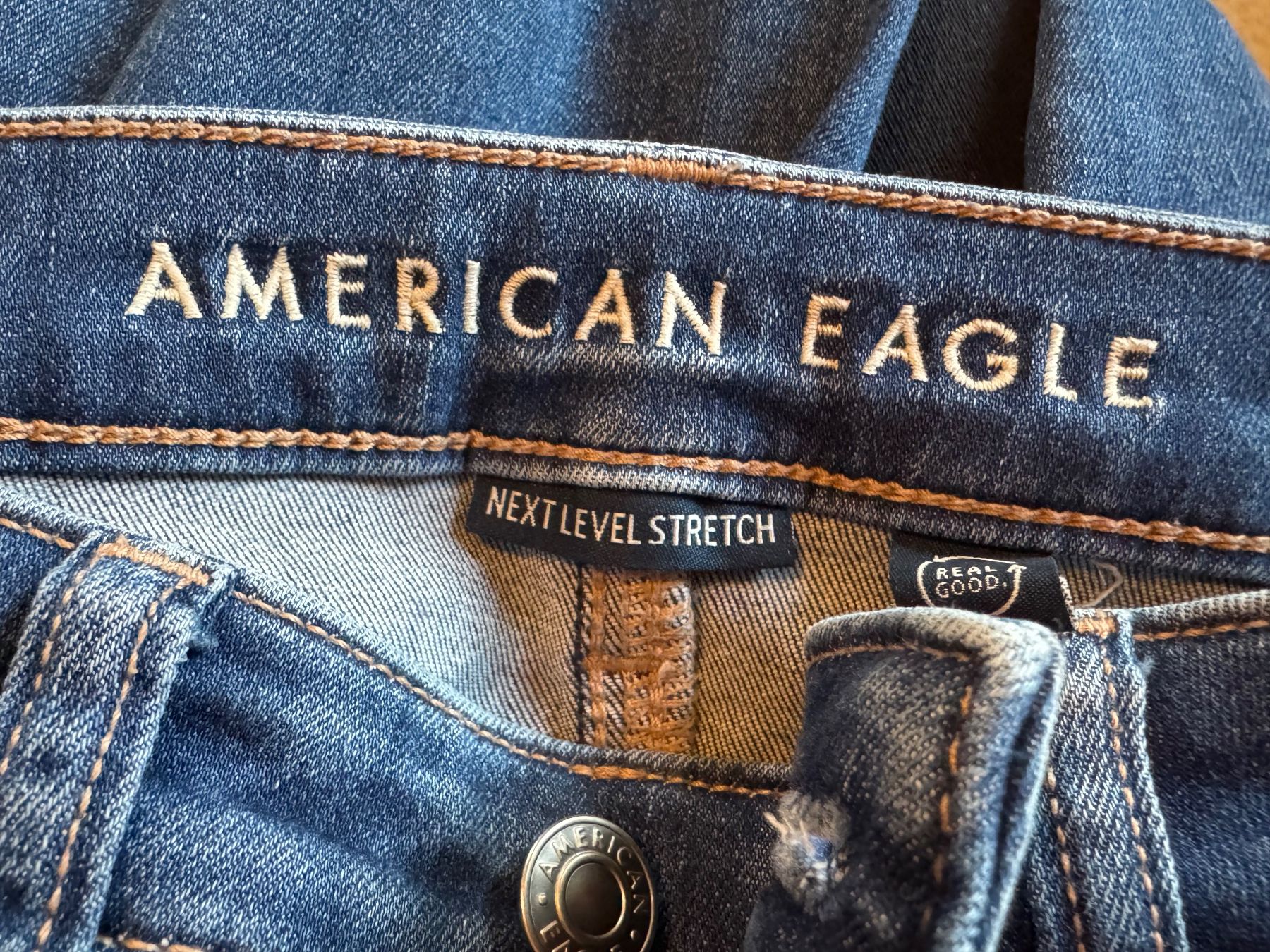 American Eagle Jeans: American Eagle Jeans, Top Zustand, US Grösse 4 long – Gebraucht aus Bern von Moonsleeper 3