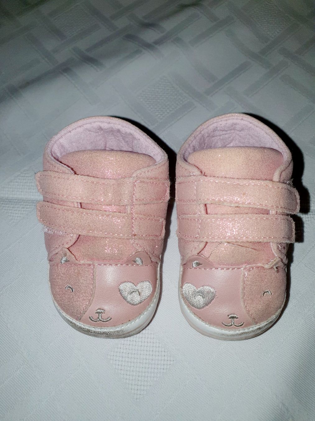 Chicco Chaussures filles: Süsse Mädchen-Krabbelschuhe Chicco Gr. 18 – D'occasion à Baden par gme_x9g2