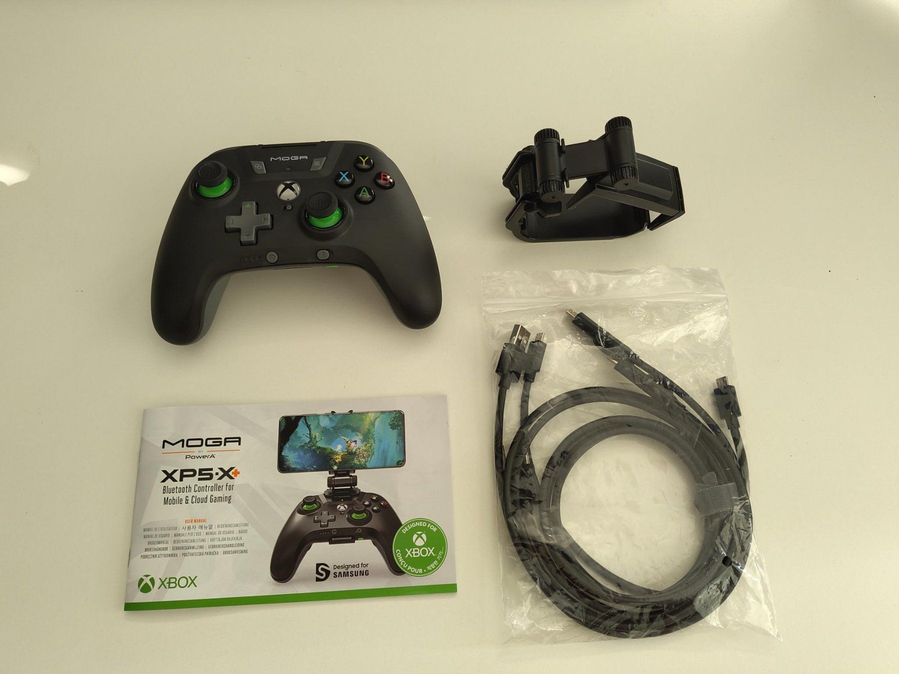 Controller: MOGA XP5-X Plus Bluetooth Controller für Mobile Gaming Xbox – Nuovo (secondo la descrizione) da Herznach venduto da mljohn 1